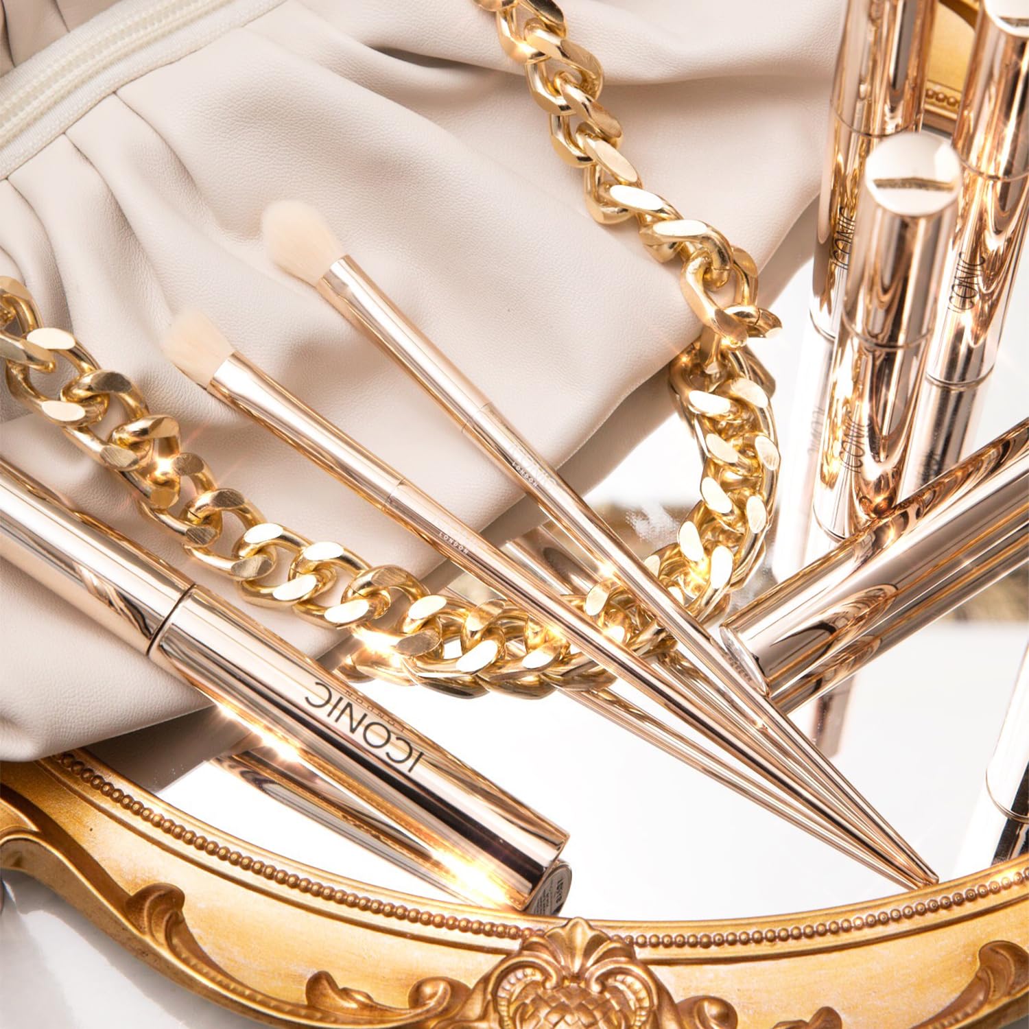 Foto 3 pulgar | Set De Cepillos Iconic London Ultimate Eye Brush Duo - Venta Internacional.