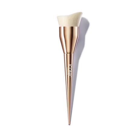 Brocha Brillante Iconic London Curved Contour Para Maquillaje Líquido - Venta Internacional.