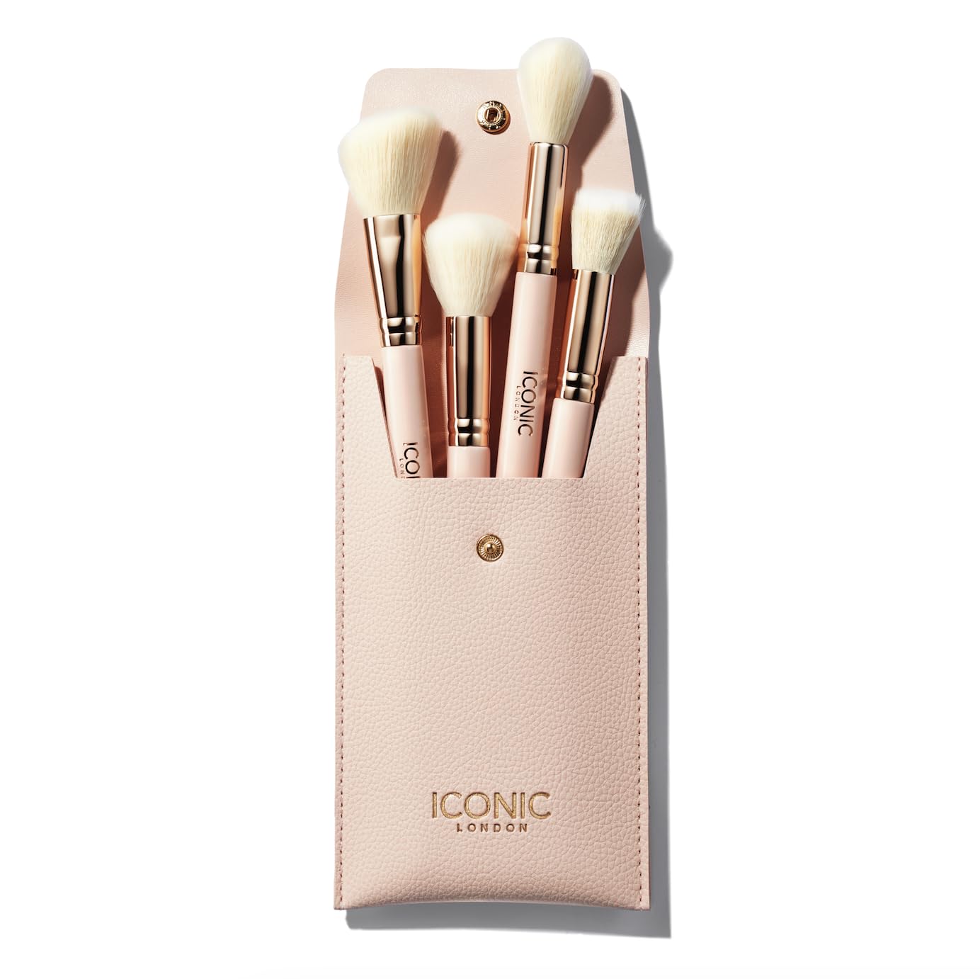 Foto 2 pulgar | Set De Brochas De Maquillaje Iconic London Handbag Glam Face Brush Set - Venta Internacional.