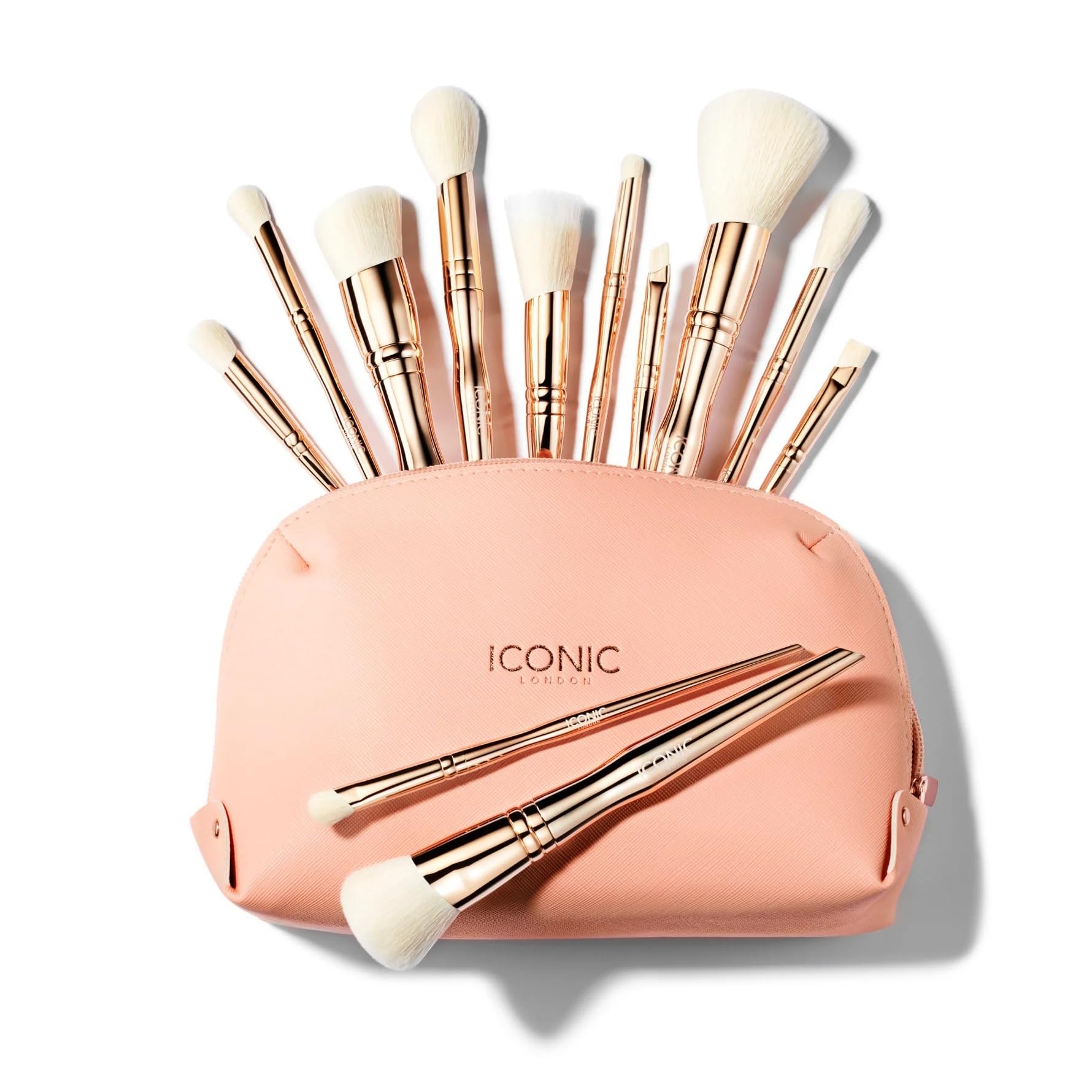 Set De Brochas De Maquillaje Iconic London All Angles, 12 Brochas Veganas - Venta Internacional.