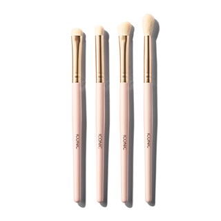Foto 2 | Set De Brochas De Maquillaje Iconic London Handbag Glam Eye 4 Pinceles - Venta Internacional.
