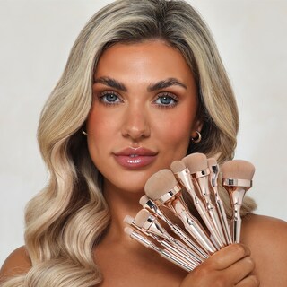 Foto 5 | Set De Brochas De Maquillaje Iconic London Luxury Blend Buff Polish - Venta Internacional.