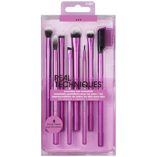 Foto 2 | Kit De Brochas De Maquillaje Real Techniques Everyday Eye Essentials, 8 Unidades - Venta Internacional.