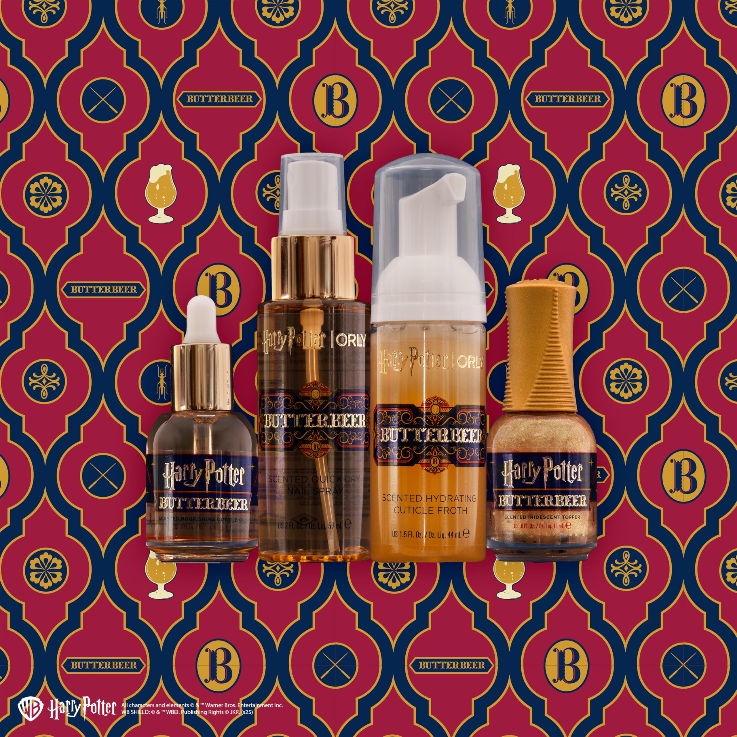 Foto 4 pulgar | Set De Colección De Cuidado De Uñas Orly X Harry Potter™ Butterbeer™ - Venta Internacional.