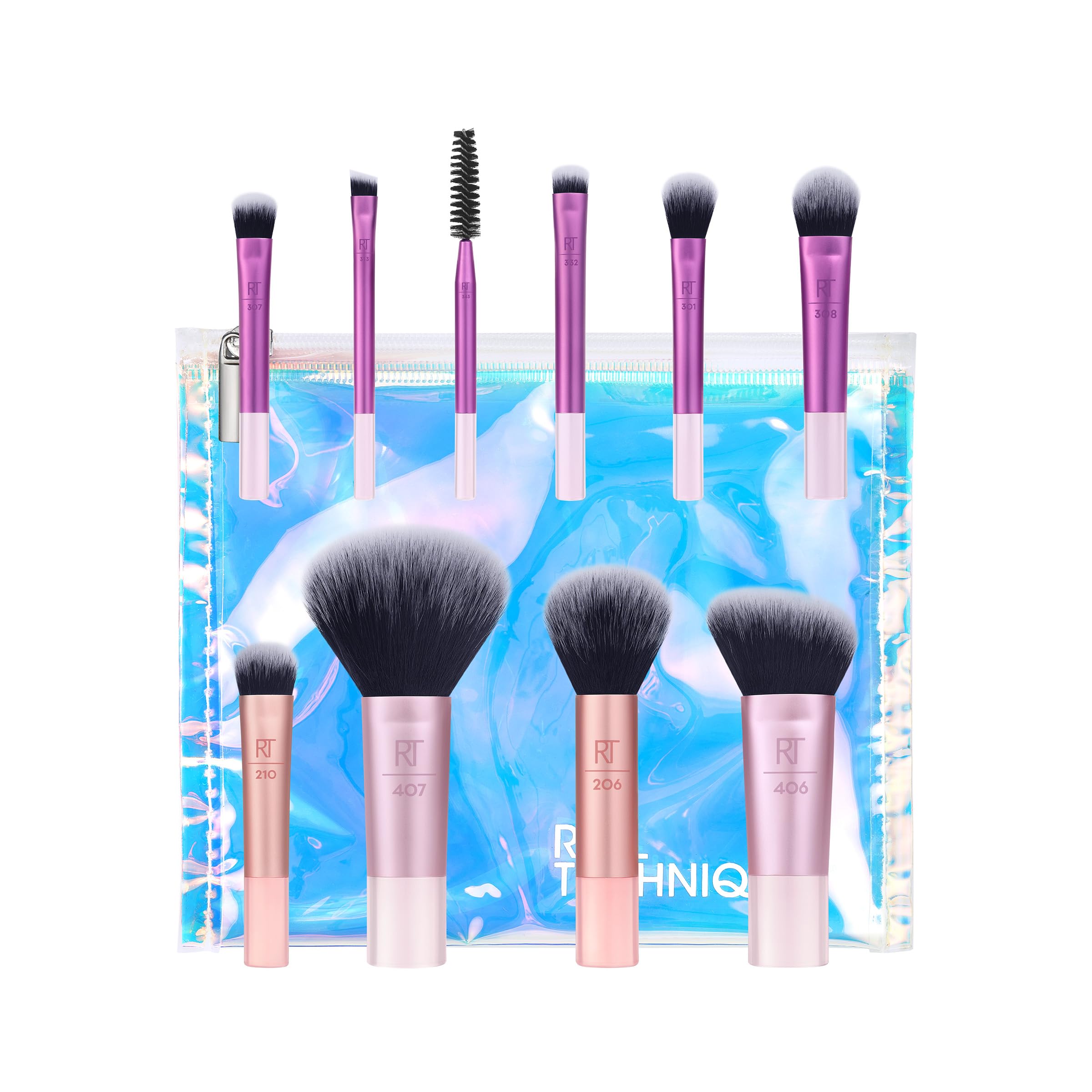 Foto 3 | Set De Brochas De Maquillaje Real Techniques Travel Fantasy, 11 Piezas - Venta Internacional.