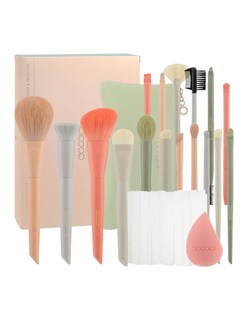 Foto 2 | Set De Brochas Docolor 17 Piezas + Gratis Termo Güish De Regalo