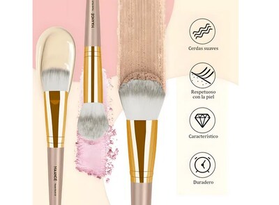 Foto 3 | Set Xtellar 25 Brochas De Maquillaje Profesionales Alta Calidad