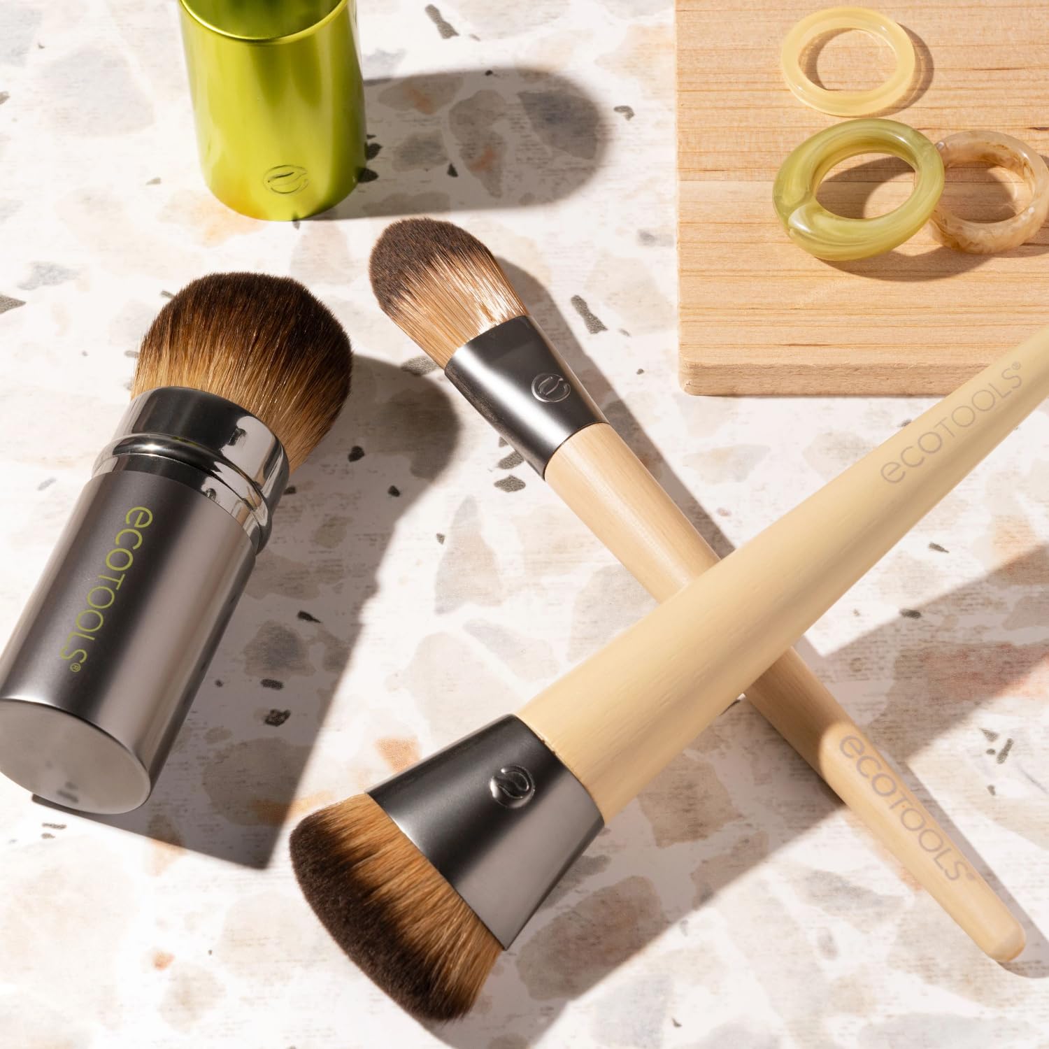 Foto 7 | Brocha De Maquillaje Ecotools Retráctil Kabuki Face, 1 Unidad - Venta Internacional.
