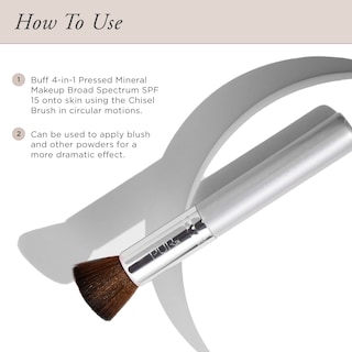 Foto 5 | Brocha De Maquillaje Pür Beauty Chisel Con La Parte Superior Plana De Cerdas Sintéticas - Venta Internacional.