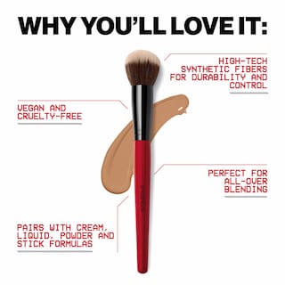 Foto 3 | Brocha Para Base Smashbox Para Difuminar Fibras Sintéticas - Venta Internacional.