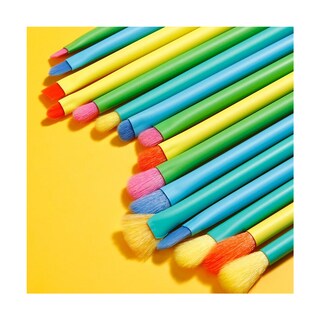 Foto 5 | Brochas Para Ojos Colores 16pz Lab.g Multicolor