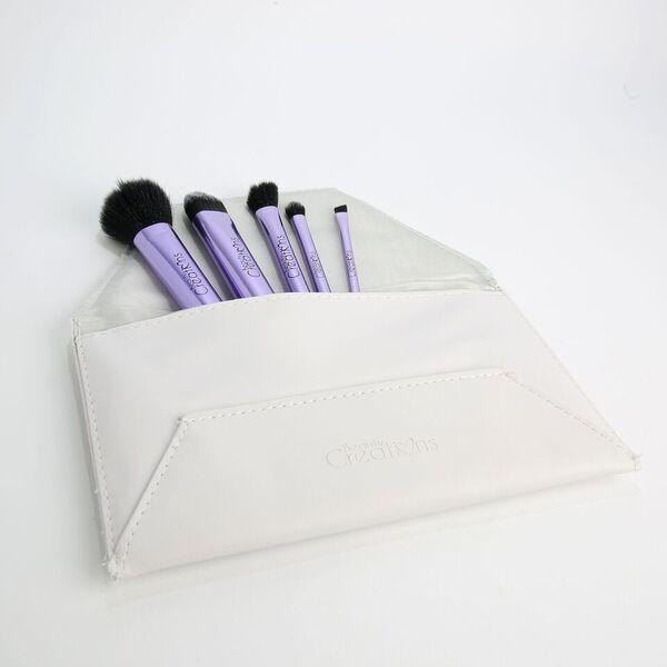 Foto 6 pulgar | Set De 5 Brochas De Maquillaje Morado Beauty Creations