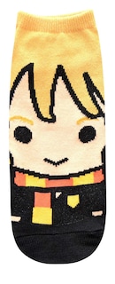 Foto 3 | Pack De 5 Calcetines Tobilleros Con Diseño Artístico De Harry Potter, Bonito Personaje De Chibi - Venta Internacional.