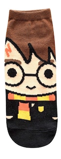 Foto 4 | Pack De 5 Calcetines Tobilleros Con Diseño Artístico De Harry Potter, Bonito Personaje De Chibi - Venta Internacional.