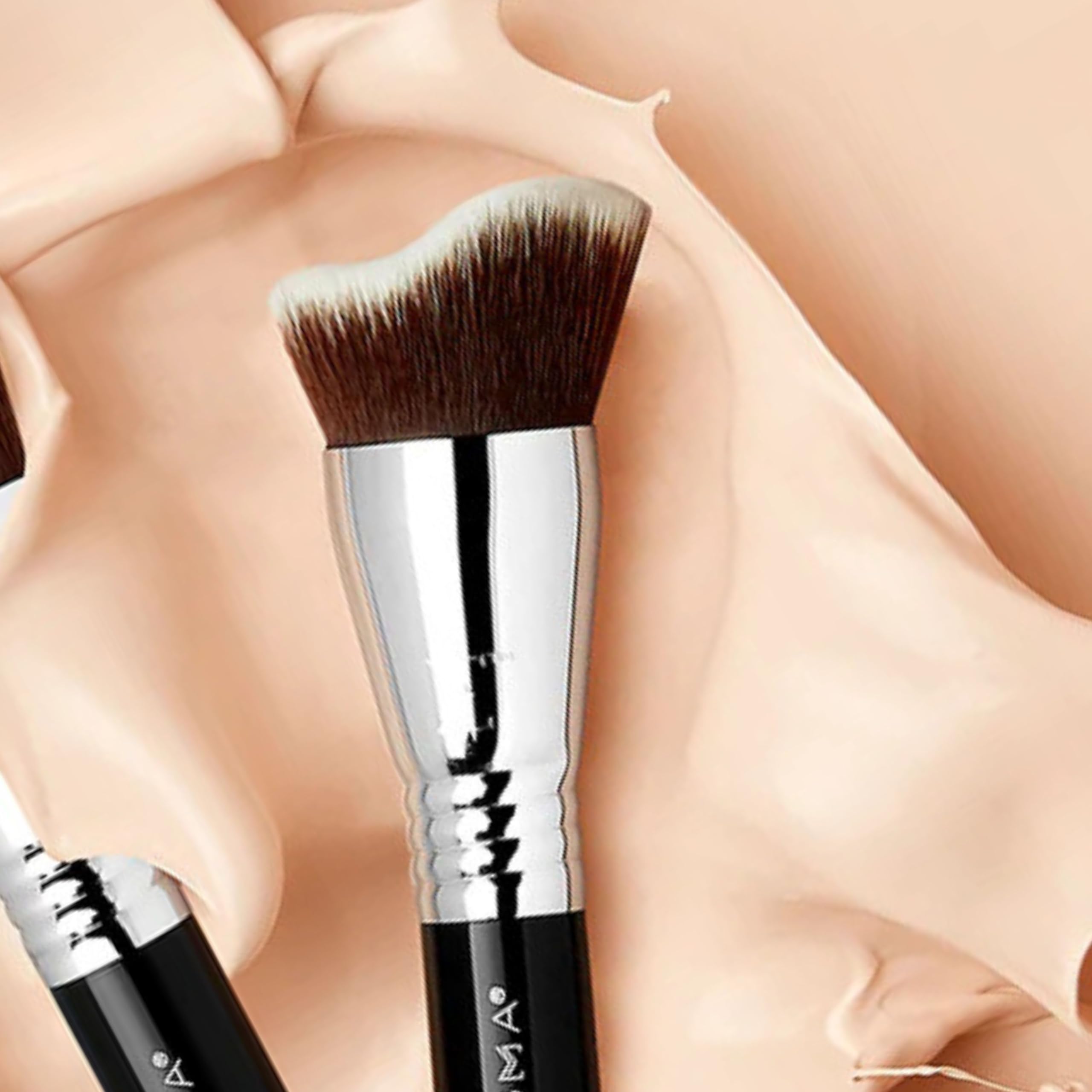 Foto 6 pulgar | Brocha De Maquillaje Sigma Beauty Curved Kabuki-f83 - Venta Internacional.