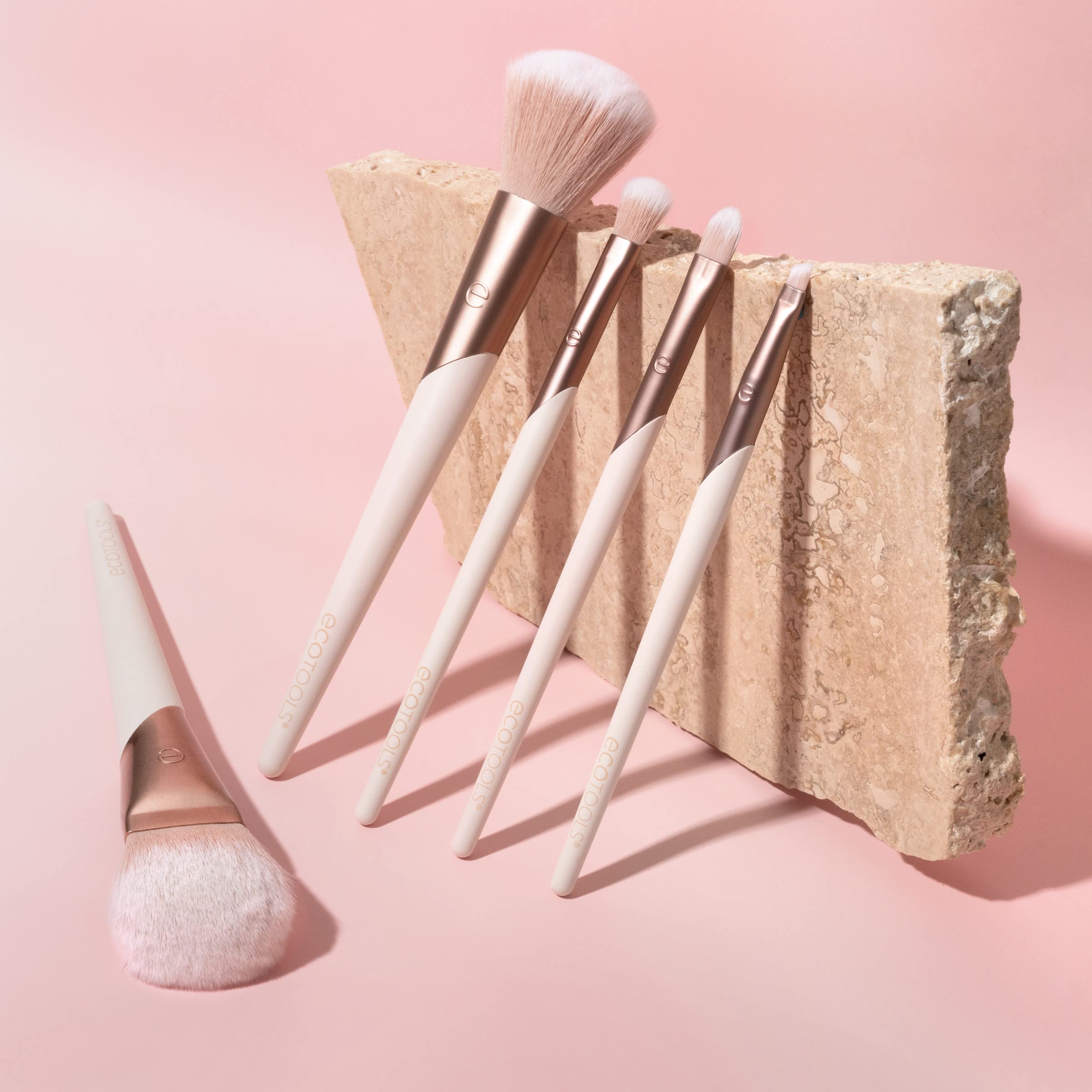 Foto 7 | Juego De Cepillos Ecotools Luxe Natural Elegance Professional, 5 Piezas - Venta Internacional.