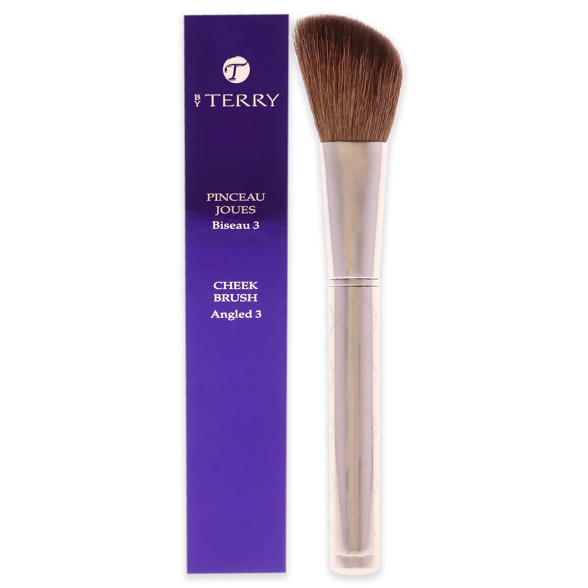 Brocha Para Mejillas De Terry Angled Para Contornear Rubor, 1 Unidad - Venta Internacional.