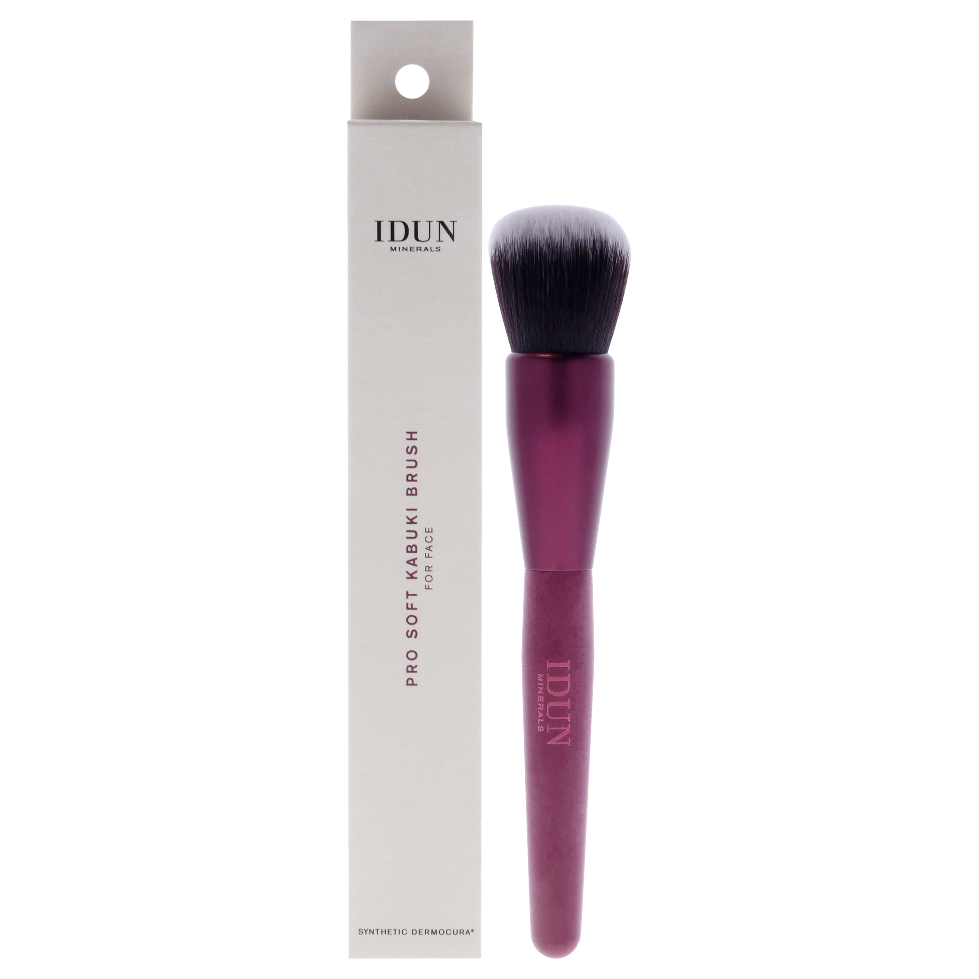 Foto 4 pulgar | Brocha Kabuki Idun Minerals Pro Soft Para Mujer - Venta Internacional.