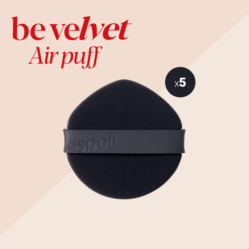 Foto 2 | Esponja Aplicadora De Maquillaje Espoir Be Velvet Air Puff, 5 Unidades - Venta Internacional.