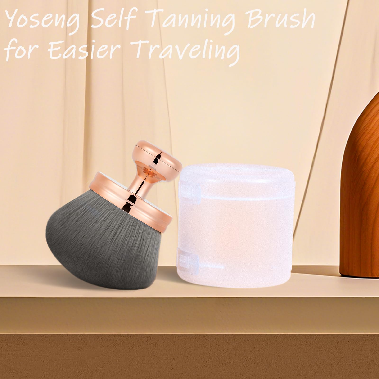 Foto 6 | Brocha De Maquillaje Yoseng Extra Large Body Vegan Kabuki Brush - Venta Internacional.
