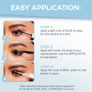 Foto 5 | Pegamento Para Pestañas Ardell Seamless Under Lash Clusters, 4,2 Ml, Transparente - Venta Internacional.