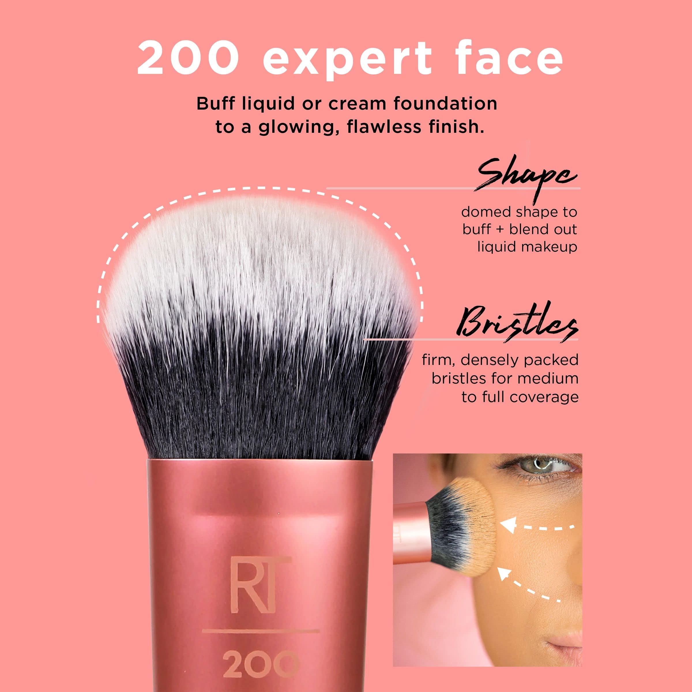 Foto 2 | Brocha De Maquillaje Real Techniques Expert Face Para Base - Venta Internacional.