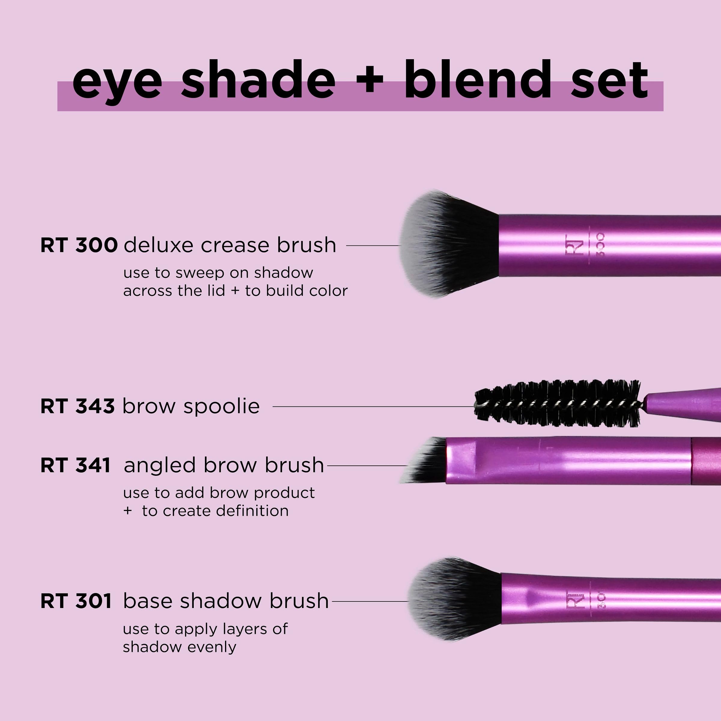 Foto 4 | Brochas De Maquillaje Trio Real Techniques Eye Share & Blend, 3 Unidades - Venta Internacional.