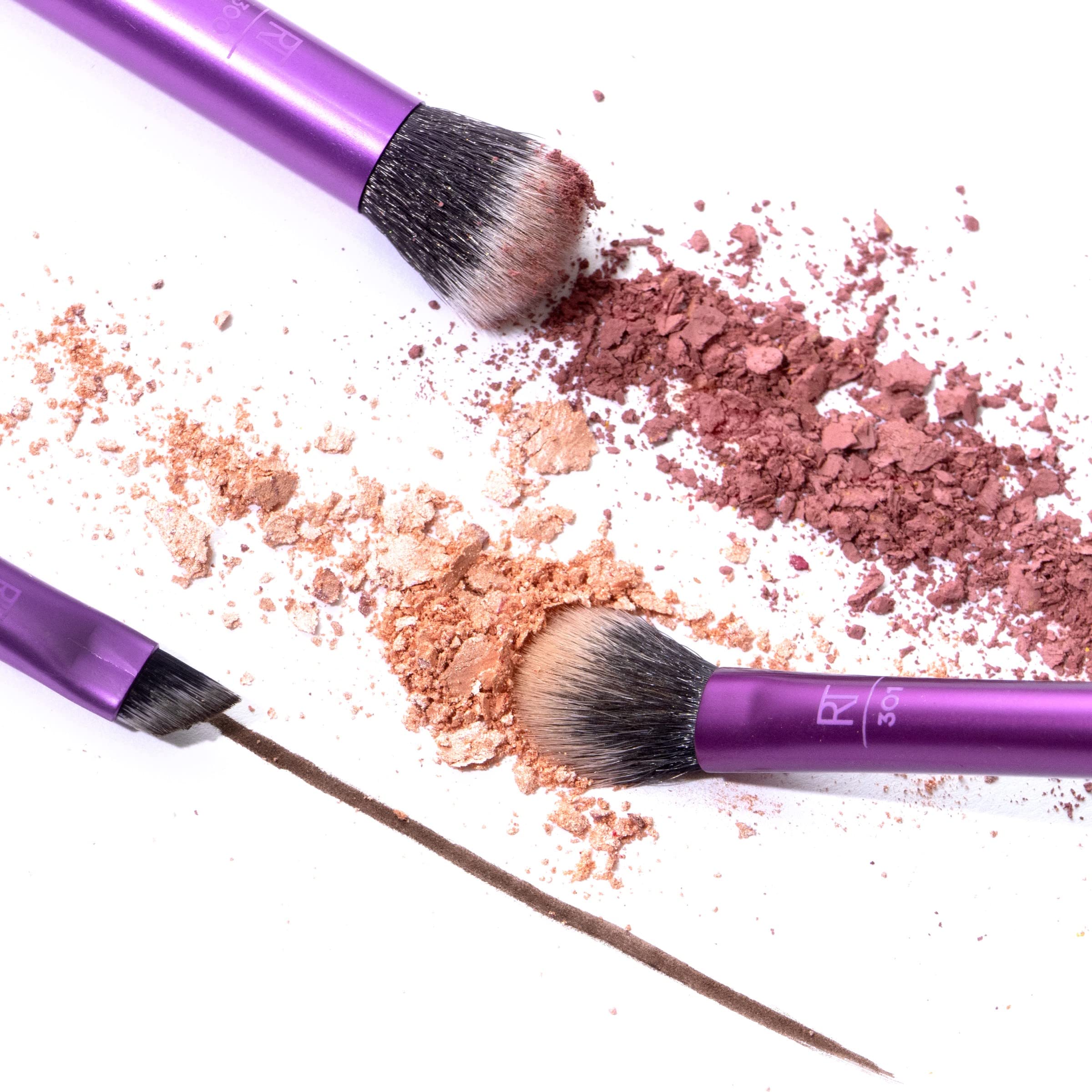Foto 7 | Brochas De Maquillaje Trio Real Techniques Eye Share & Blend, 3 Unidades - Venta Internacional.