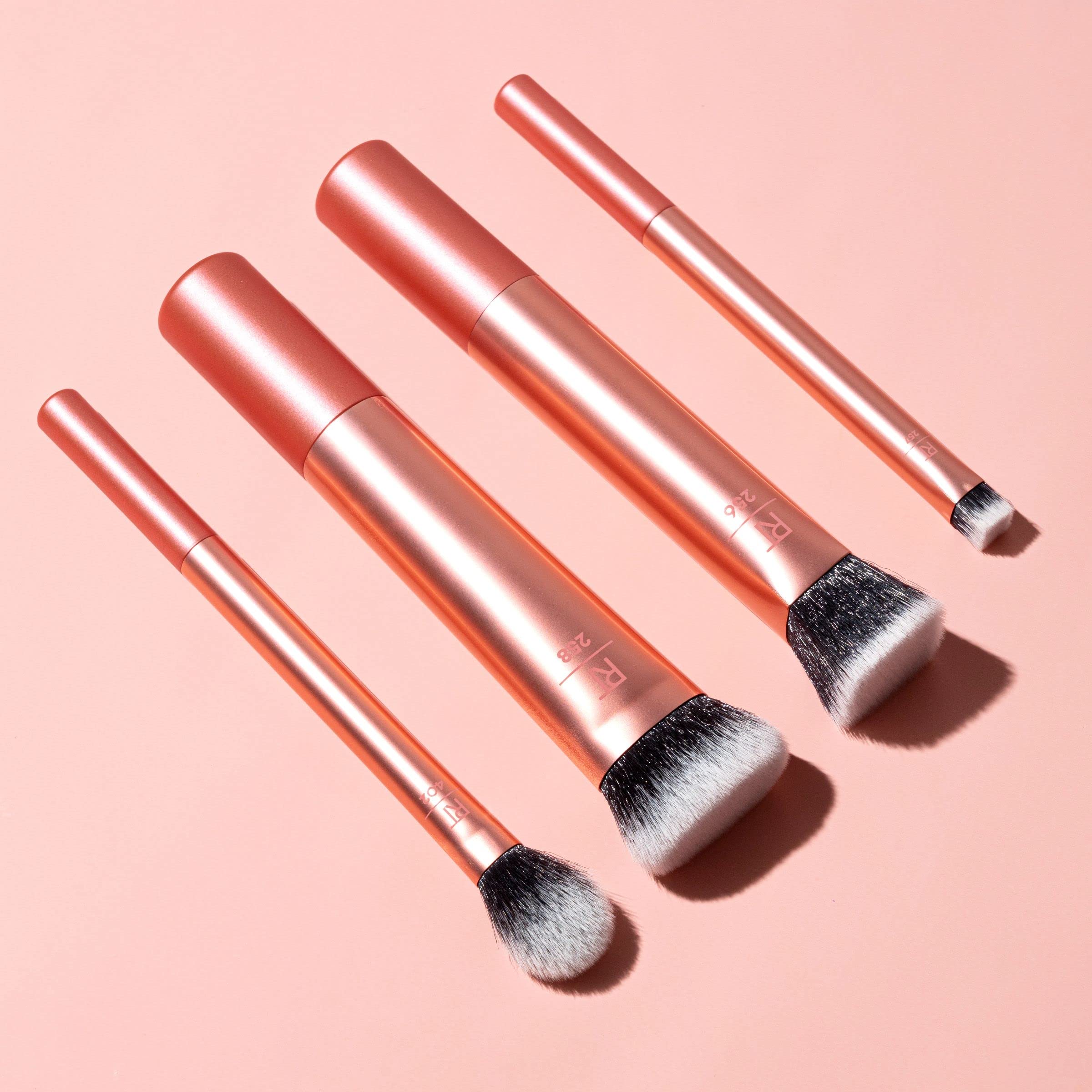 Foto 7 pulgar | Juego De Brochas De Maquillaje Real Techniques Face Base, Juego De 4 Piezas - Venta Internacional.