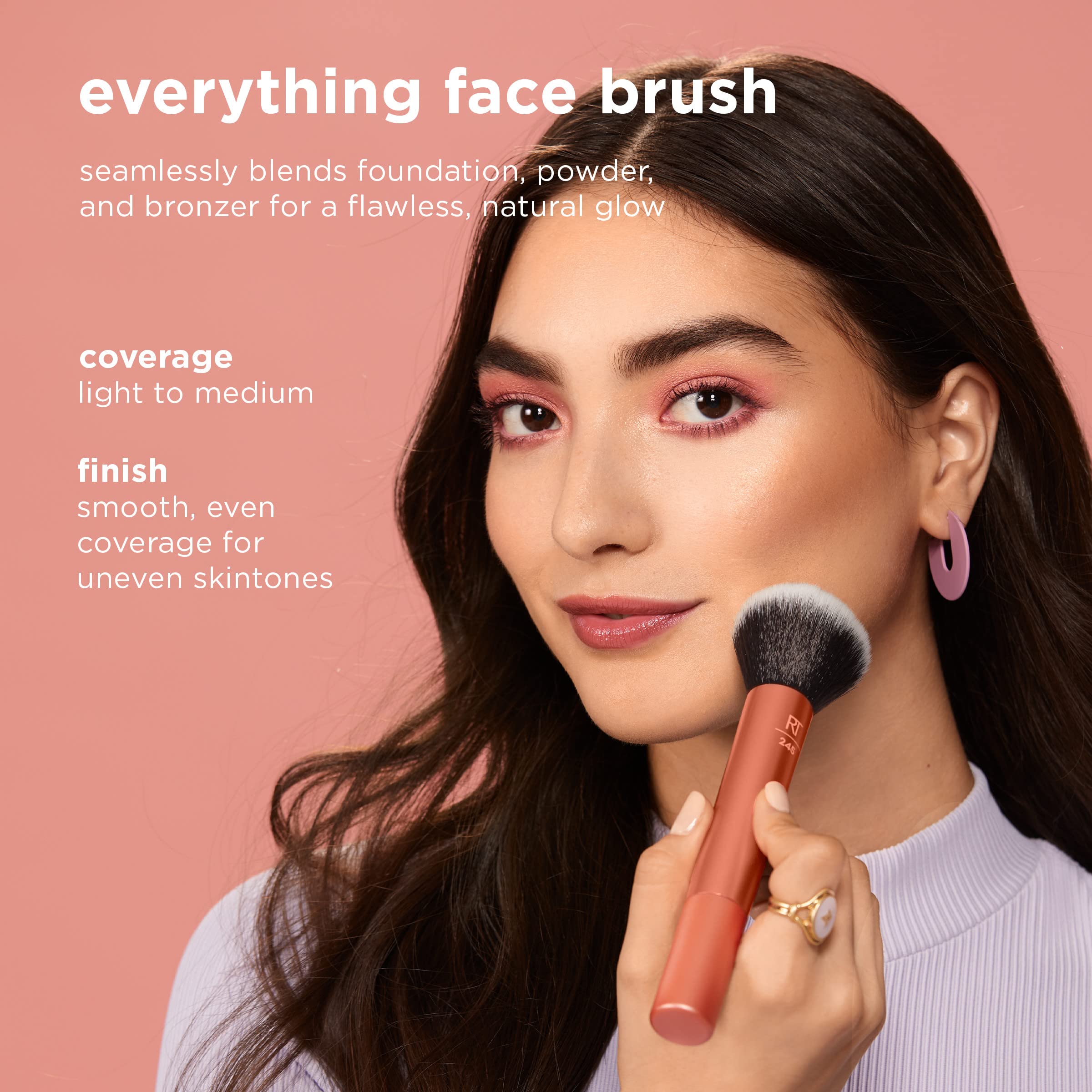 Foto 5 pulgar | Brocha De Maquillaje Real Techniques Everything Face Flawless Finish - Venta Internacional.