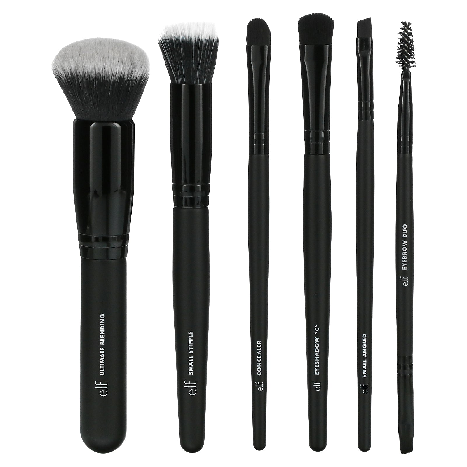 Kit Facial Impecable E.l.f., De Brush Collection, 6 Piezas - Venta Internacional.