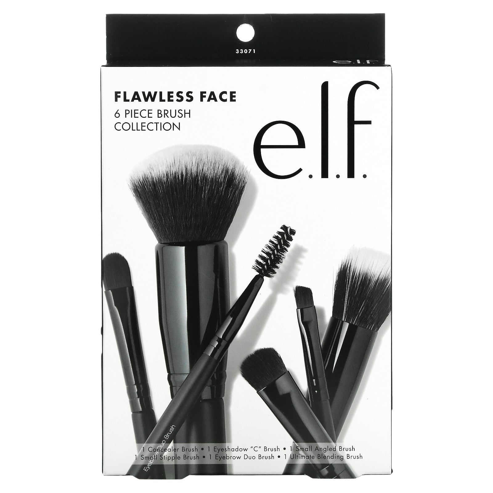 Foto 3 pulgar | Kit Facial Impecable E.l.f., De Brush Collection, 6 Piezas - Venta Internacional.