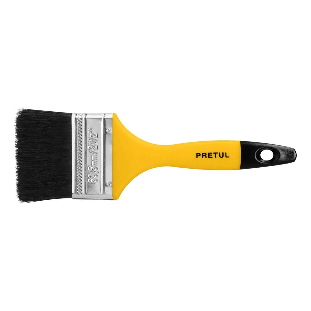 Brocha  Mango De Plástico  2-1/2   Pretul