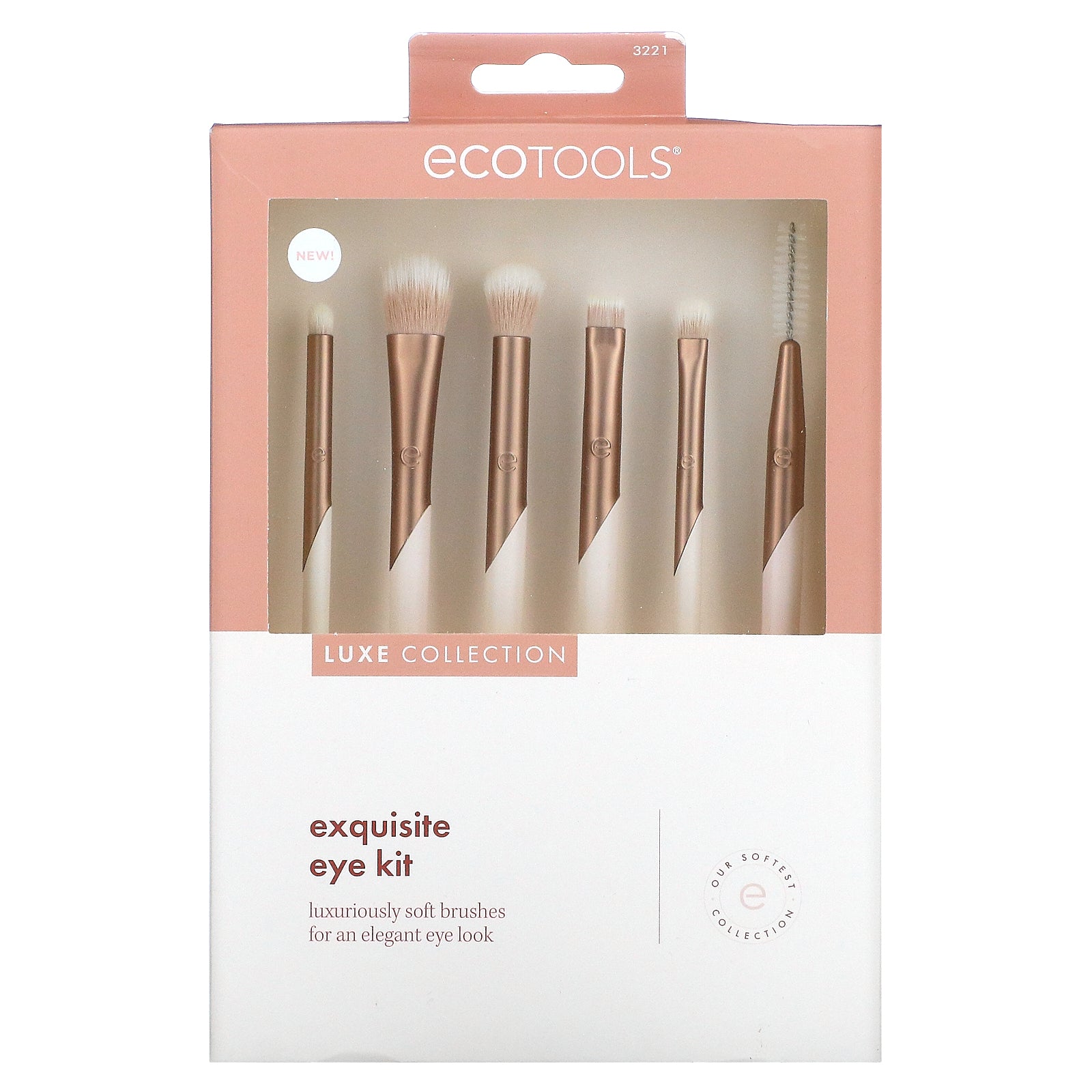 Foto 2 | Set De Brochas De Maquillaje Ecotools Luxe Collection Exquisite Eye - Venta Internacional.