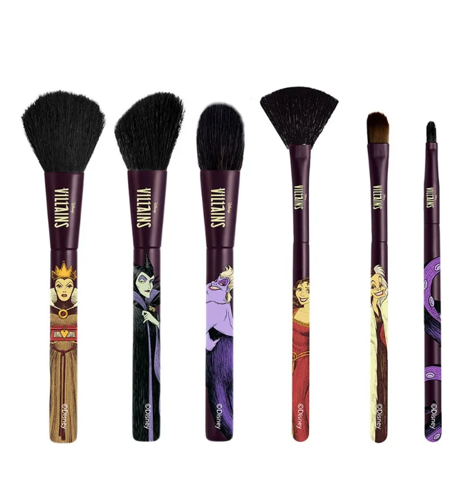 Foto 2 | Set De 6 Brochas Villanas Multicolor Disney