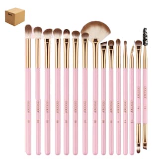 Foto 1 | 15 Brochas De Maquillaje Belug Rosa