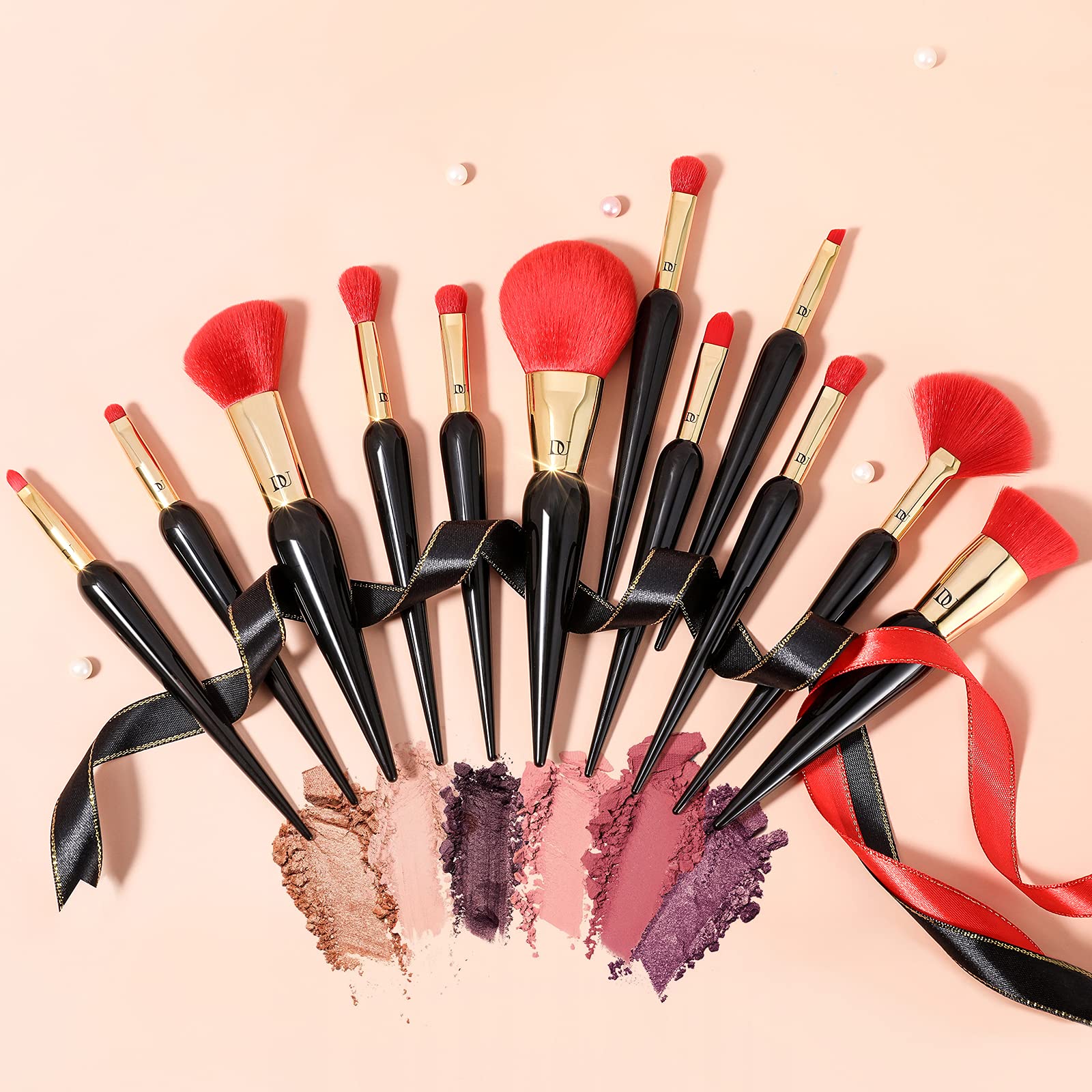 Foto 4 pulgar | Juego De Brochas De Maquillaje Ducare The Queen Series  12 Piezas Con Estuche - Venta Internacional.