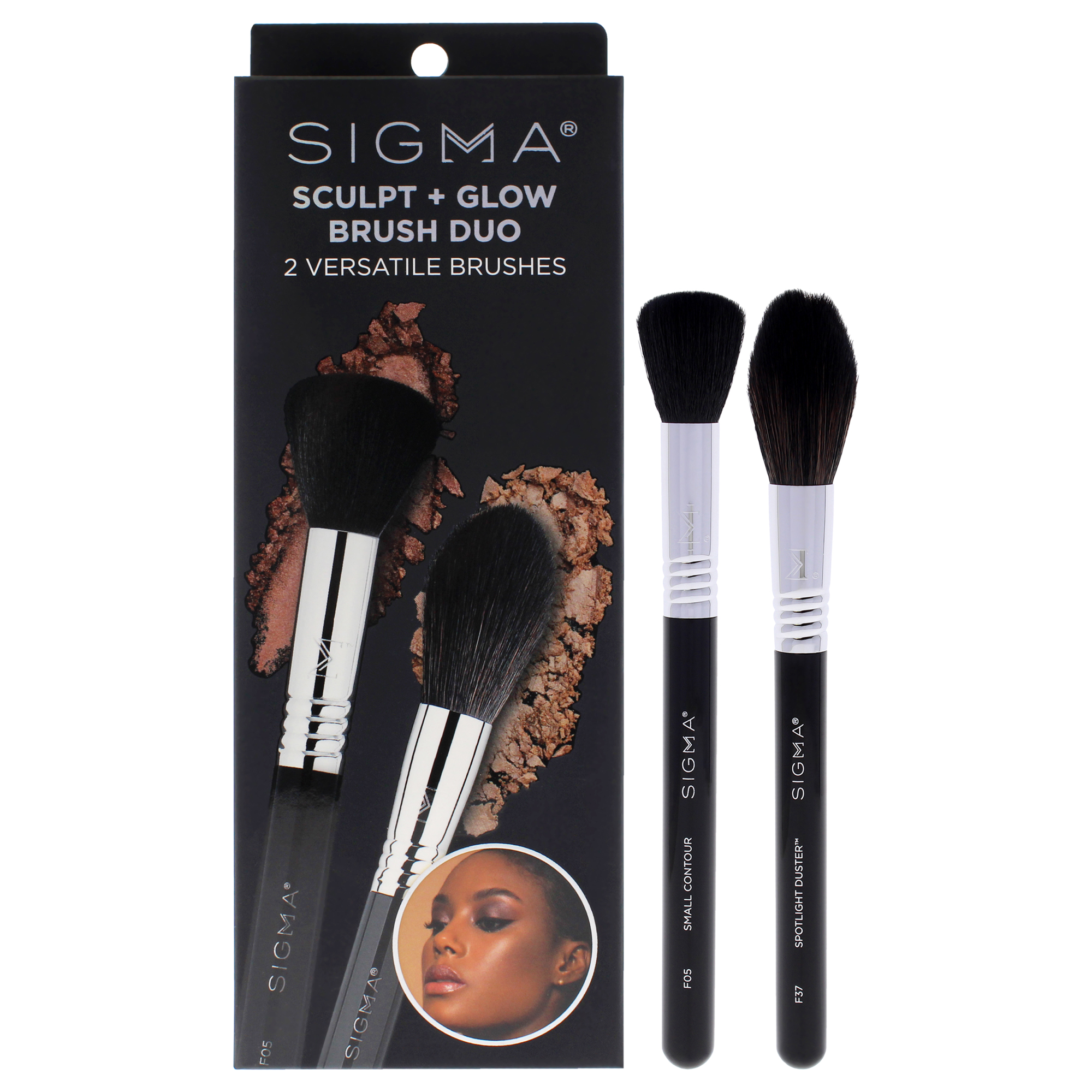 Set De Brochas De Maquillaje Sigma Sculpt Plus Glow F05 Small Contour - Venta Internacional.