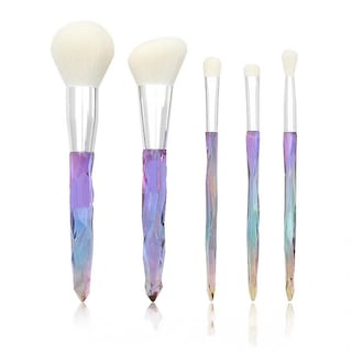 Foto 1 | Juego De Brochas De Maquillaje Huoguo Embalaje De Pvc Con Cristal De Diamante Transparente - Venta Internacional.