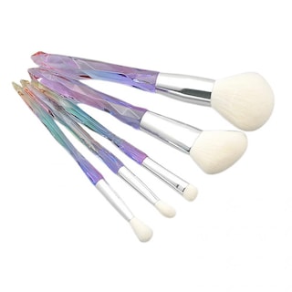 Foto 3 | Juego De Brochas De Maquillaje Huoguo Embalaje De Pvc Con Cristal De Diamante Transparente - Venta Internacional.