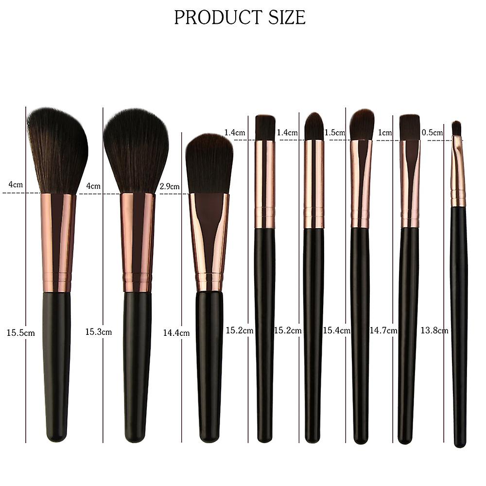 Foto 1 | Juego De Brochas De Maquillaje Huoguo  25 Unidades  Brochas Para Colorete Y Sombra De Ojos - Venta Internacional.
