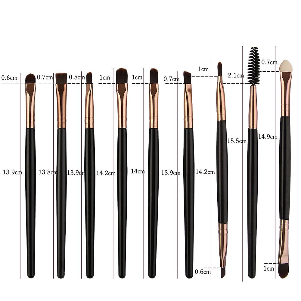 Foto 4 | Juego De Brochas De Maquillaje Huoguo  25 Unidades  Brochas Para Colorete Y Sombra De Ojos - Venta Internacional.