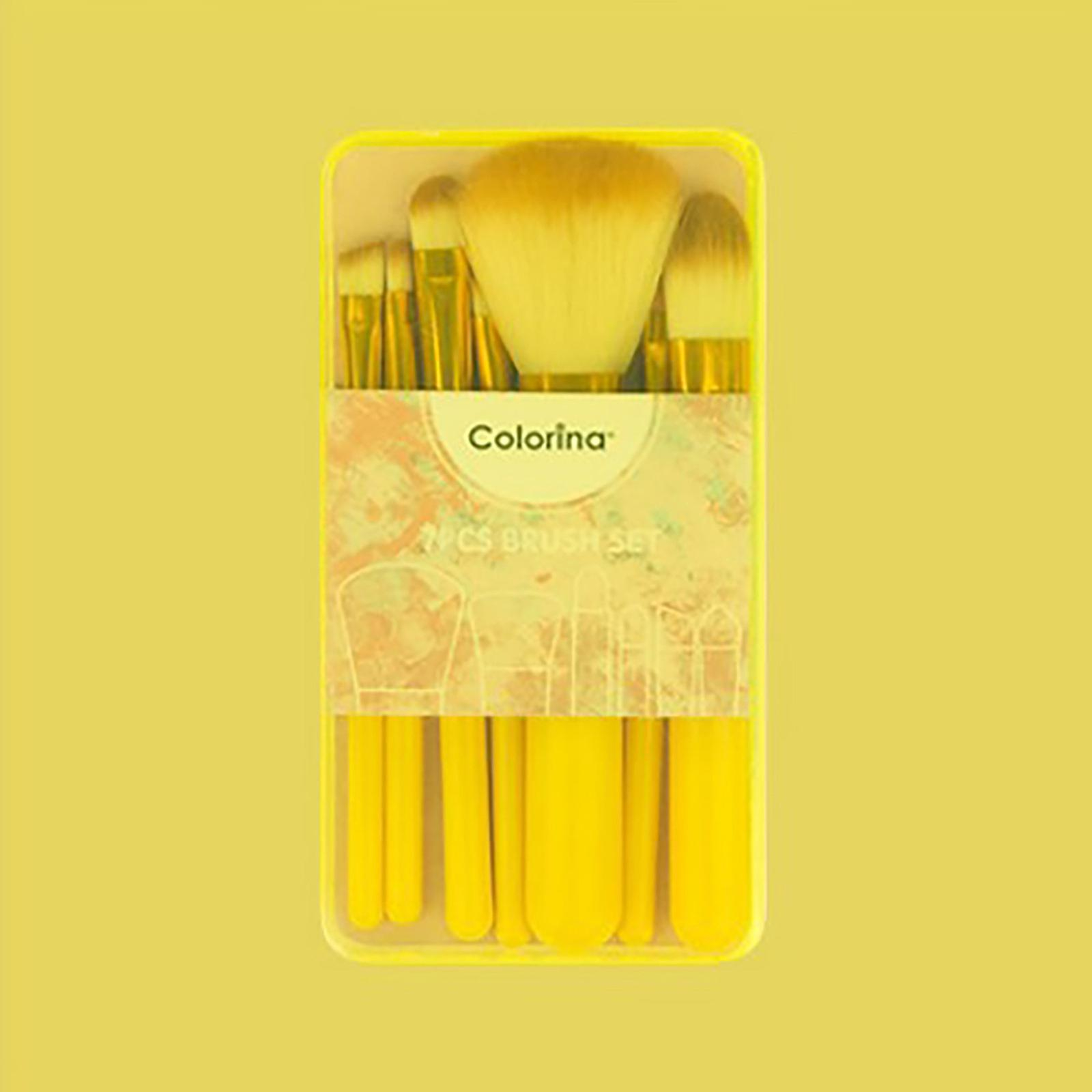 Foto 3 pulgar | Set De Brochas De Maquillaje  7 Unidades  Para Sombra De Ojos  Colorete  Polvo Suelto - Venta Internacional.