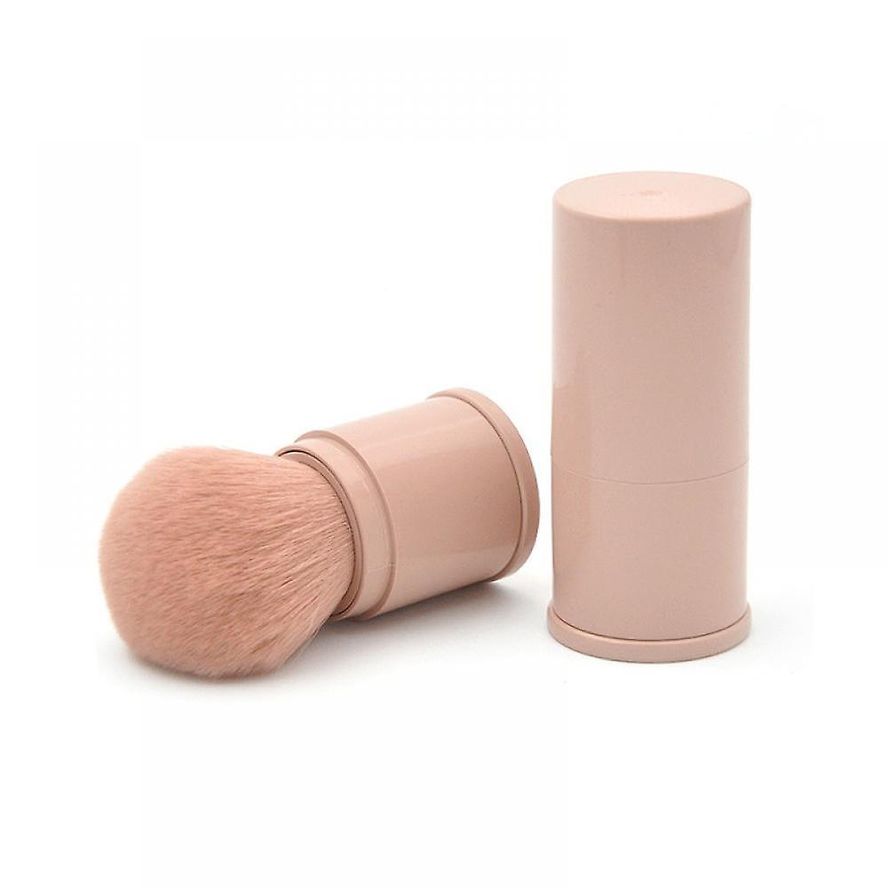 Foto 5 pulgar | Brocha De Maquillaje Huoguo  Portátil  Retráctil  Colorete En Polvo  Rosa - Venta Internacional.