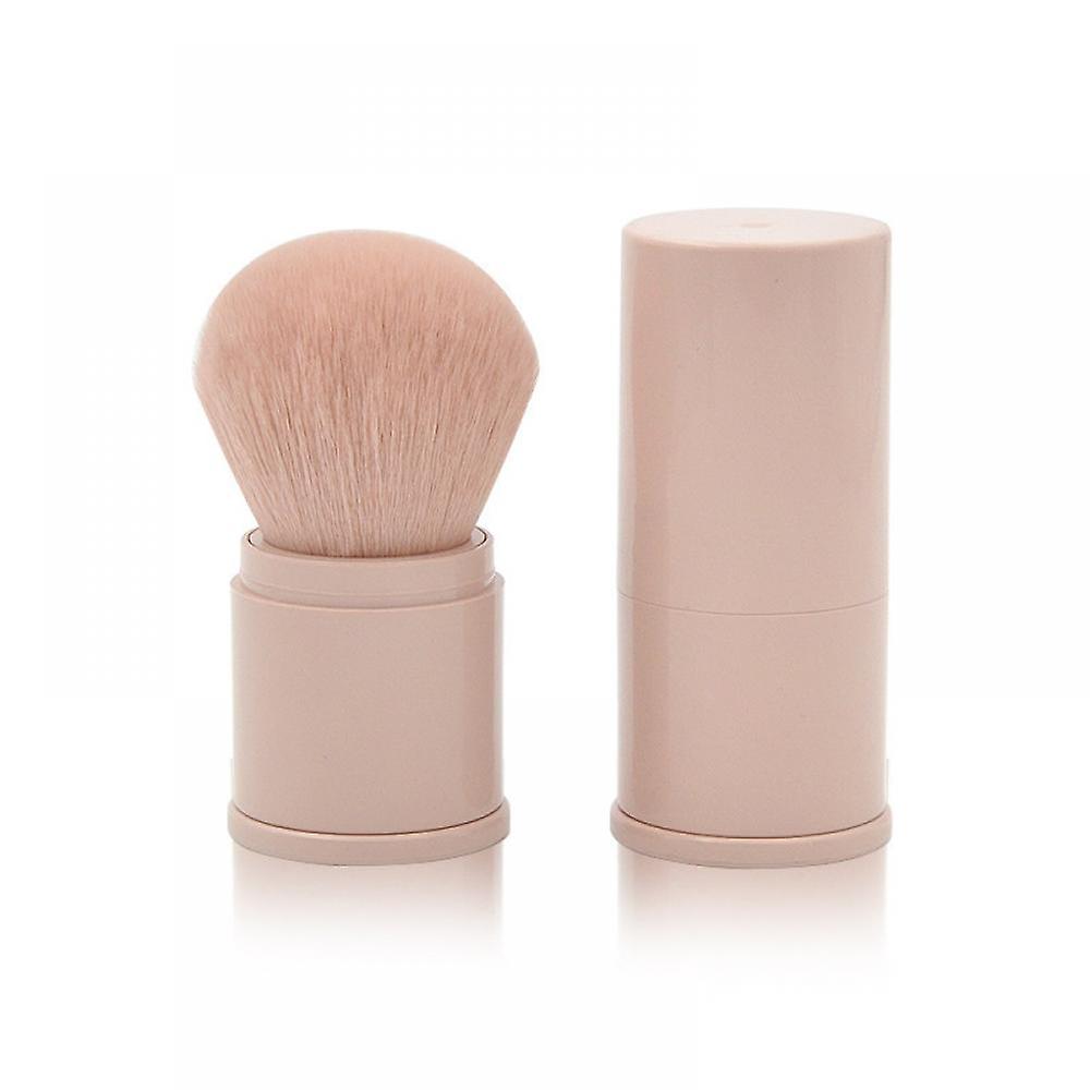 Foto 6 pulgar | Brocha De Maquillaje Huoguo  Portátil  Retráctil  Colorete En Polvo  Rosa - Venta Internacional.