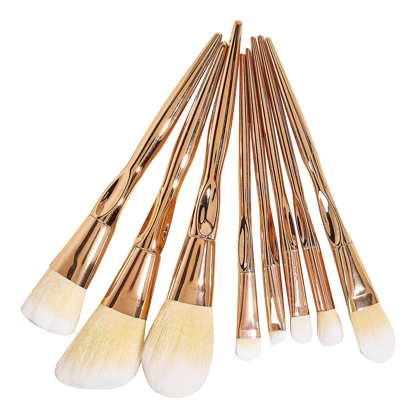 Foto 1 | Set De Brochas De Maquillaje Huoguo  8 Unidades  Para Base Y Delineador De Cejas - Venta Internacional.