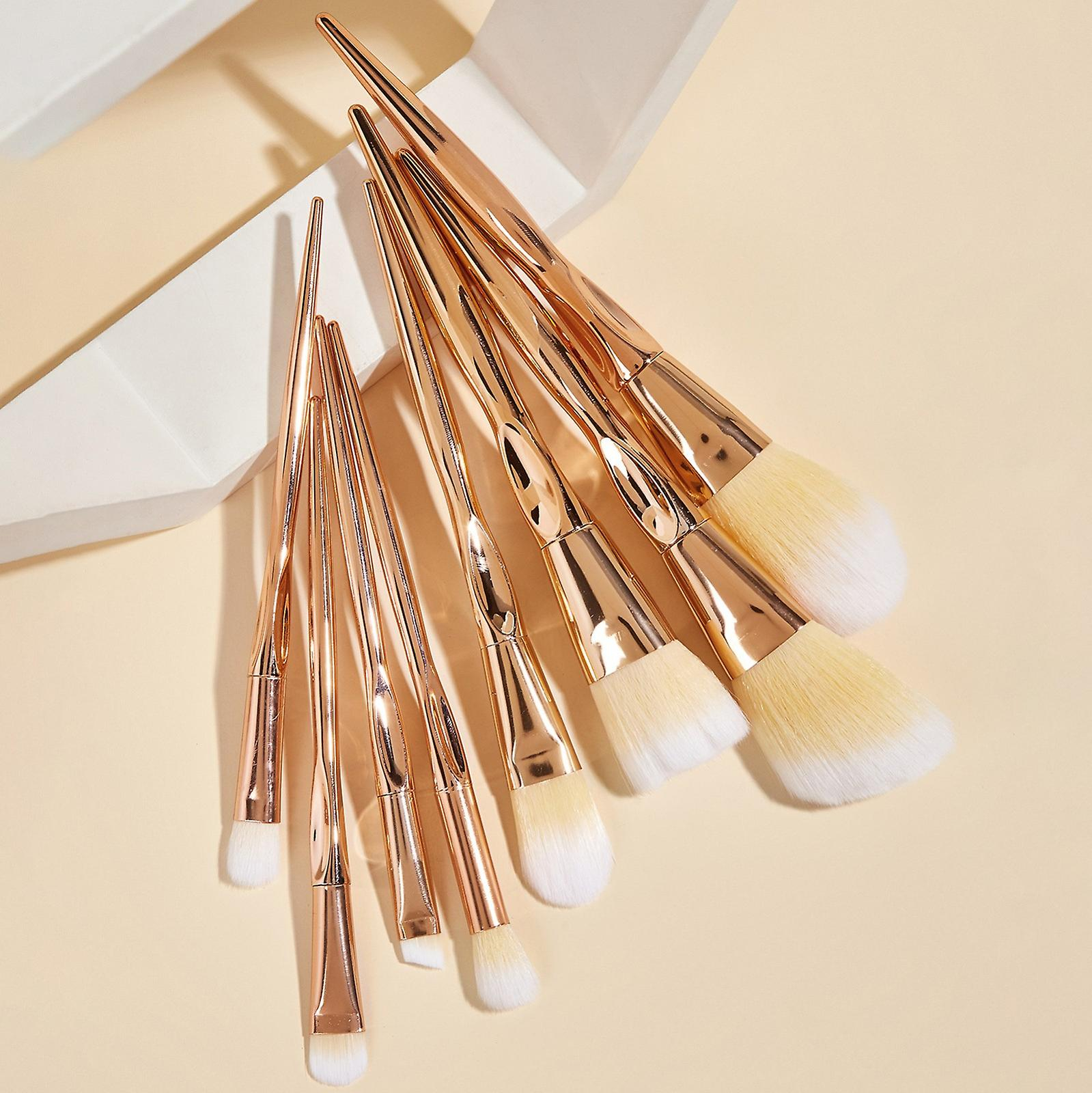Foto 5 | Set De Brochas De Maquillaje Huoguo  8 Unidades  Para Base Y Delineador De Cejas - Venta Internacional.