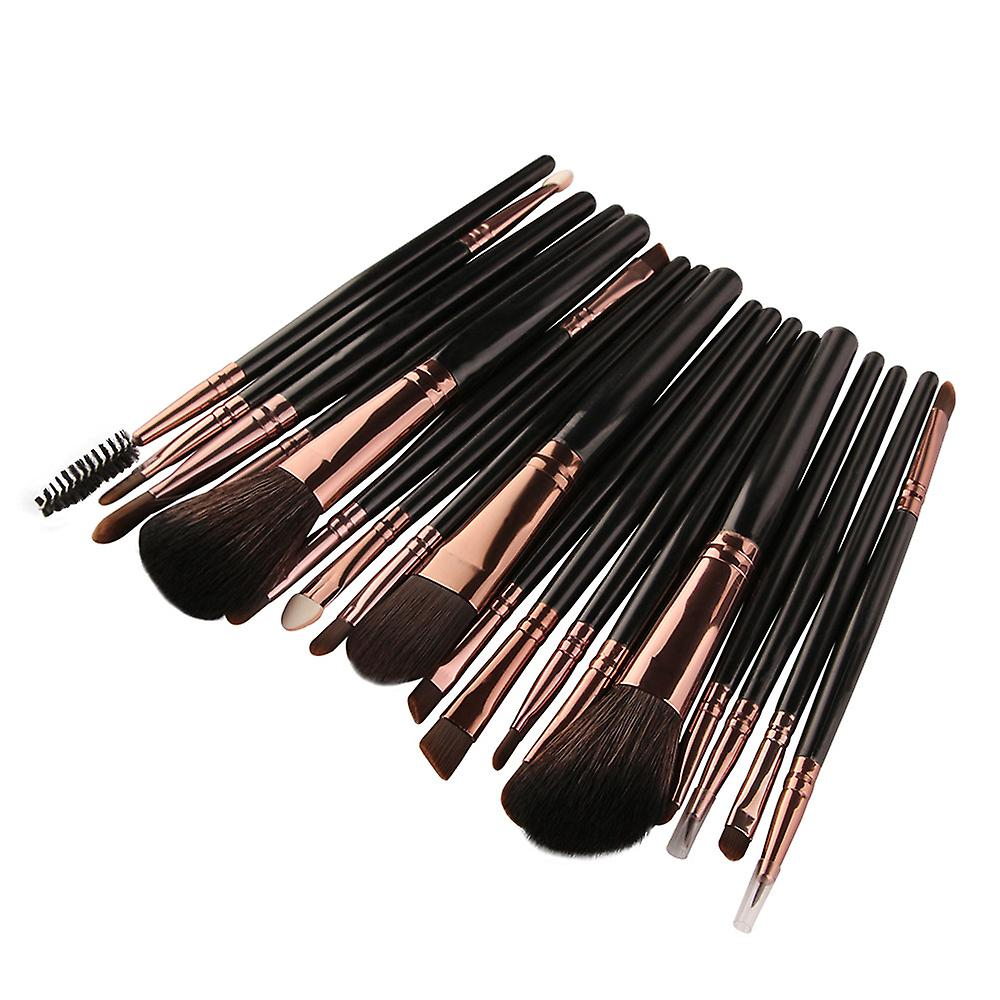 Foto 2 pulgar | Set De Brochas De Maquillaje Huoguo  18 Piezas  Lana Sintética - Venta Internacional.
