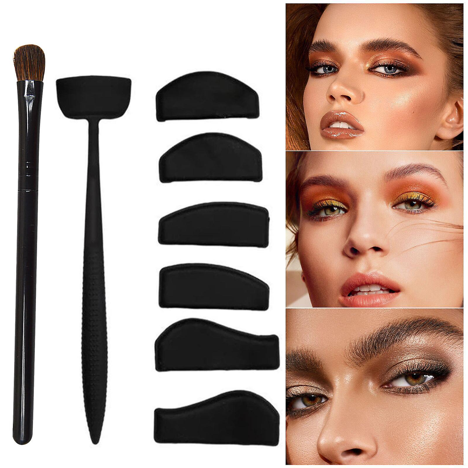 Foto 3 pulgar | Aplicador De Sombras De Ojos De Silicona Para Modelos De Sombras De Ojos  Herramienta De Estampado - Venta Internaciona