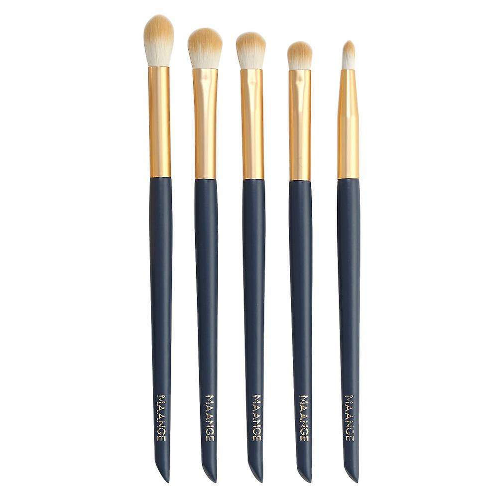 Foto 1 | Juego De Brochas Para Maquillaje De Ojos Huoguo  Mango De Madera  5 Piezas - Venta Internacional.